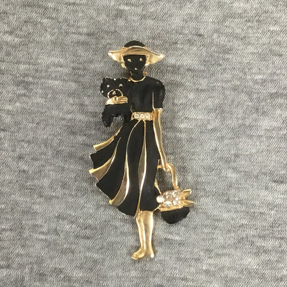 Romantic Lady Pin - Picture 1 of 2